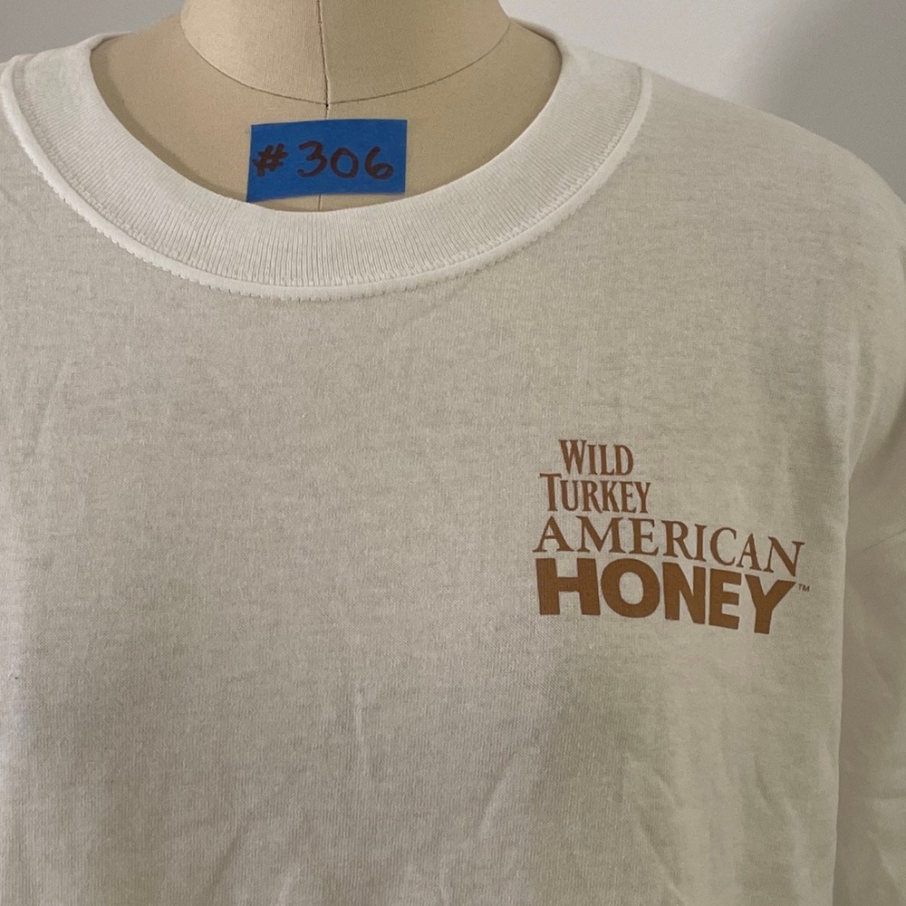 "Wild Turkey American Honey" Whiskey Promo T-Shirt, Medium